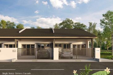 Single Storey  Lagenda Suria Mersing Johor