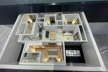 Serviced Apartment in Bandar Seri Permaisuri Quartz Queens Residenz For Sale