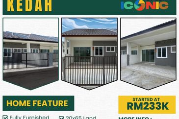 1 Storey Terrace house in Darulaman Lagenda,Kedah For Sale