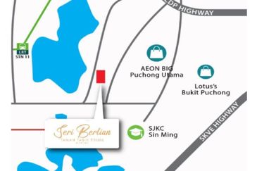 Rumah Selangorku Seri Berlian Taman Tasik Prima Puchong Selangor