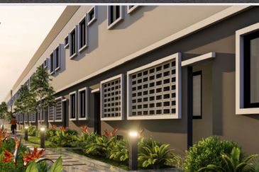 Gated & Guarded Double Storey Terrace Taman Panchor Jaya For Sale