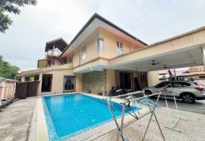 Jalan Kubah Bukit Jelutong Selangor Corner Lot Bungalow For Sale