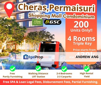 【NEW CONDO】Bandar Sri Permaisuri Cheras, Kuala Lumpur, 