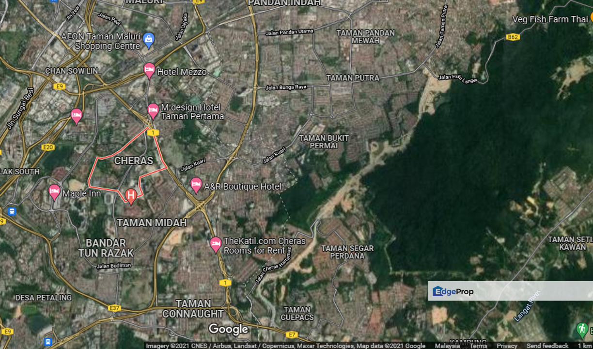 Jalan Cheras FACING MAIN R0AD (FREEH0LD LAND), Kuala Lumpur, Cheras