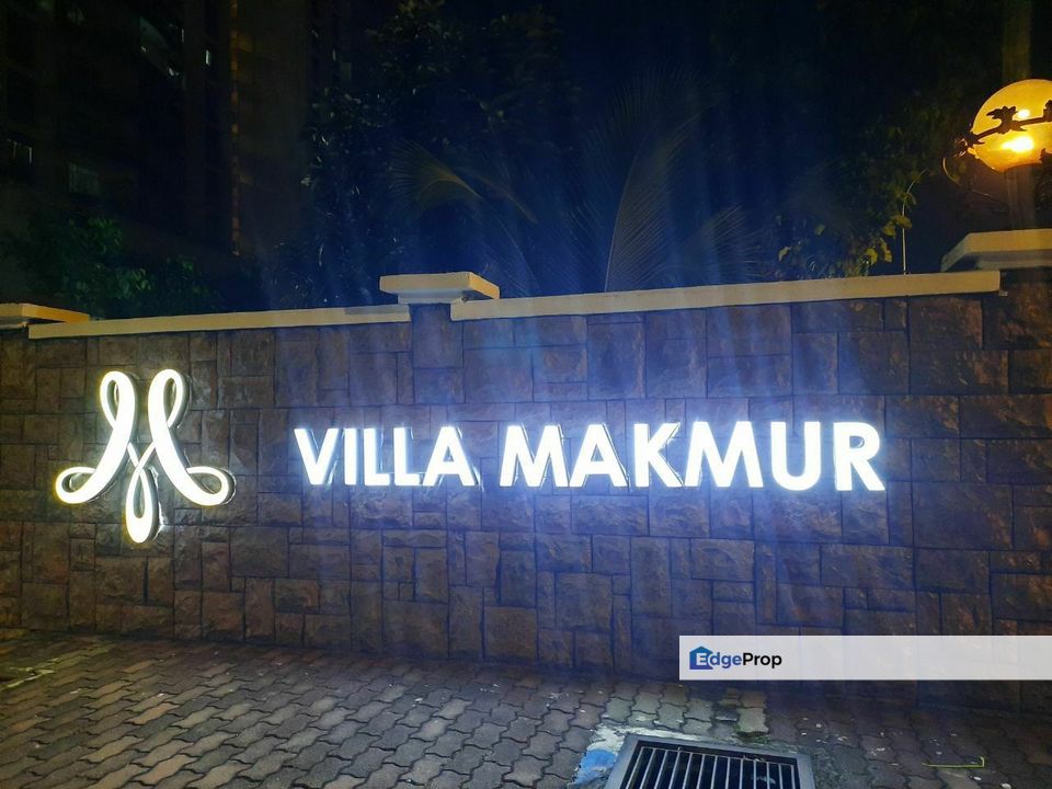 Villa Makmur Condominium Jalan Dutamas Raya [1280sf] FreeHold Title, Kuala Lumpur, Dutamas