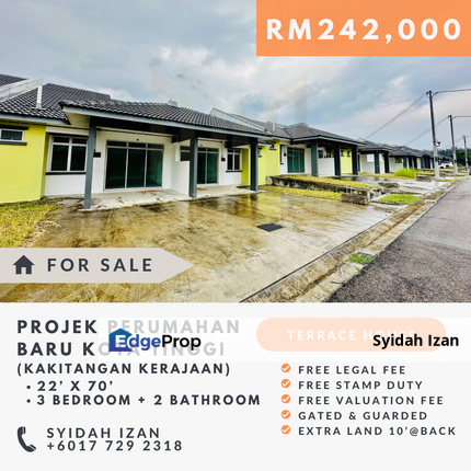 (TERES) PROJEK PERUMAHAN BARU KOTA TINGGI, Johor, Ulu Tiram