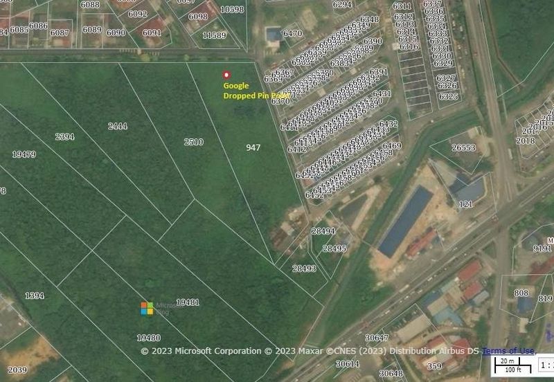 BANDAR KOTA TINGGI : Tanah 2 Ekar Zoning Residensi Untuk Dijual