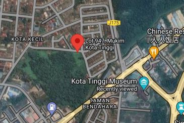 BANDAR KOTA TINGGI : Tanah 2 Ekar Zoning Residensi Untuk Dijual