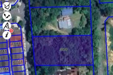 TANAH SETENGAH EKAR @ BANJARAN KEMPAS FOR SALE