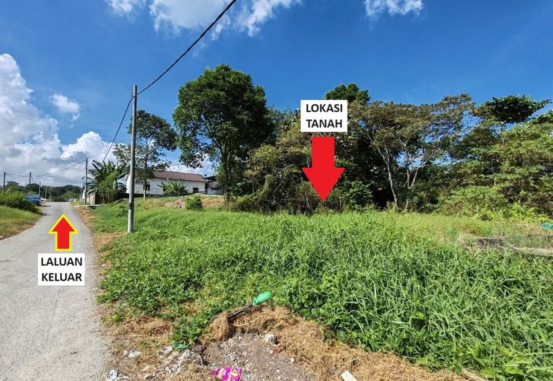 TANAH LOT LUAS @ KG MAJU JAYA, KEMPAS LAMA FOR SALE