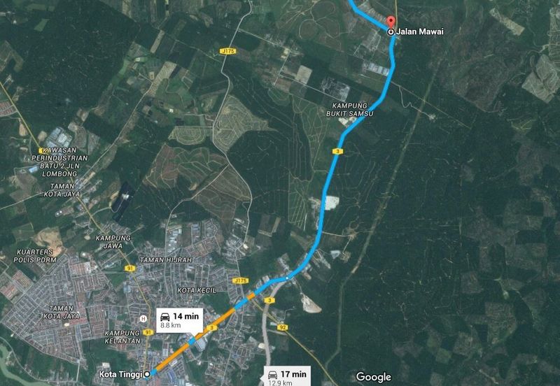 LAND FOR SALE @ NEARBY LGM, KOTA TINGGI