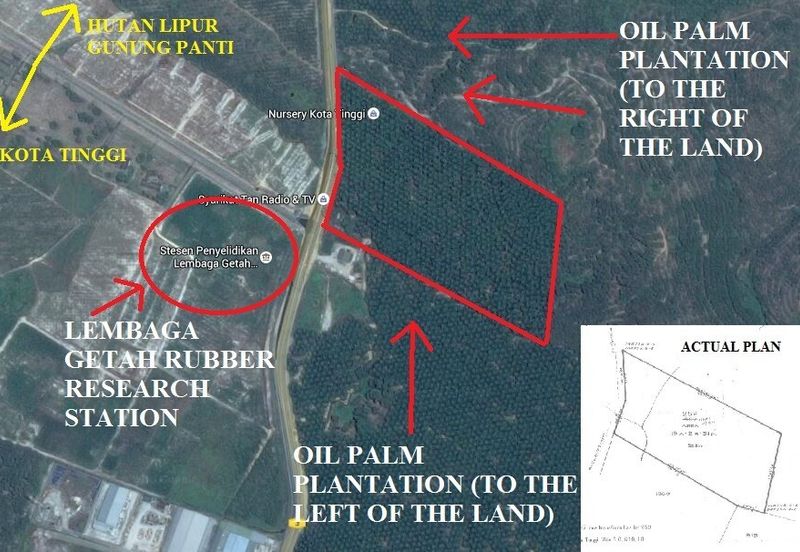LAND FOR SALE @ NEARBY LGM, KOTA TINGGI
