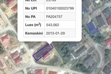 TANAH LOT GENERASI 2 FELDA SG SAYONG FOR SALE