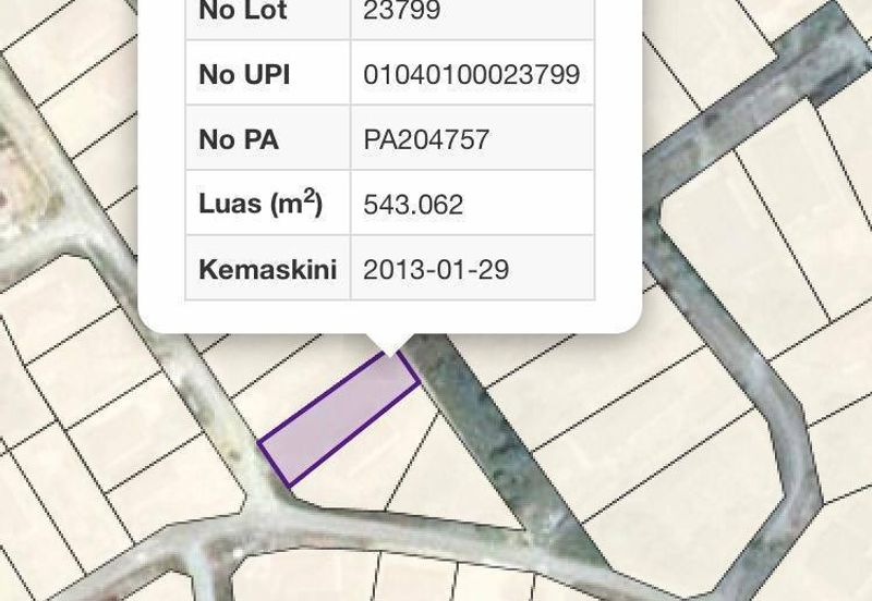 TANAH LOT GENERASI 2 FELDA SG SAYONG FOR SALE