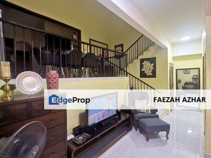 RENOVATED / 1.5 STOREY TERRACE HOUSE / TAMAN BUKIT JAYA, ULU TIRAM FOR SALE, Johor, Ulu Tiram