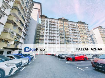 APARTMENT BUKIT SAUJANA / PANGLIMA B / LEVEL 10 FOR SALE, Johor, Johor Bahru