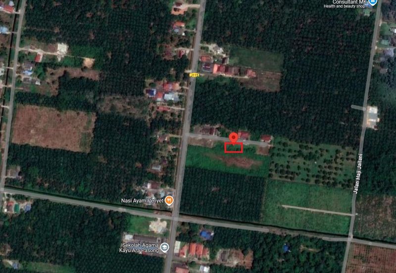 TANAH LOT GERAN INDIVIDU @ PARIT SIKOM, PONTIAN UNTUK DIJUAL
