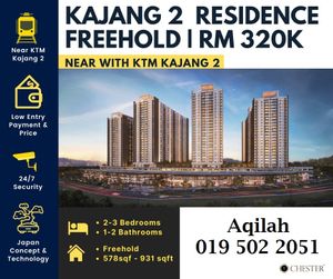 Kajang 2 Mirai Residence for Sale new Project for Sale @RM320,000 By ...