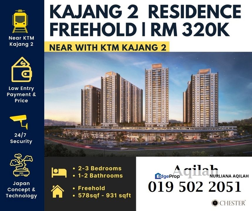 Kajang 2 Mirai Residence for Sale new Project for Sale @RM320,000 By ...