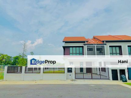 End Lot Double Storey Terrace House Pandura Alam Impian, Shah Alam, Selangor, Shah Alam