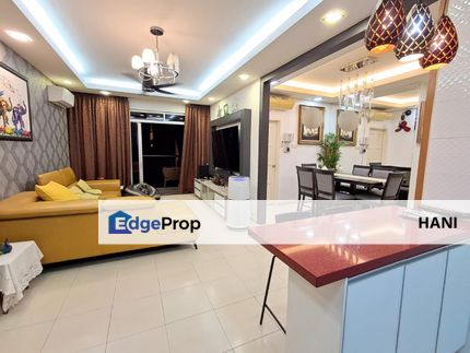 Fully Renovated Corner Semarak Condo @ Taman Raintree Batu Caves — 1,206sqft, 4R2B, Below Market, Selangor, Batu Caves 