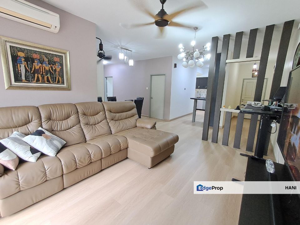 [BELOW MARKET] Fully Furnished CORNER UNIT | Semarak Condo, Taman Raintree Batu Caves – Only RM420K!, Selangor, Batu Caves 
