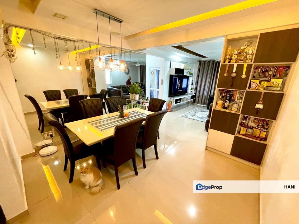 Renovated 3R Condo Mutiara Sentul, KL – Freehold, 2 Car Parks, Top Floor View!, Kuala Lumpur, Sentul