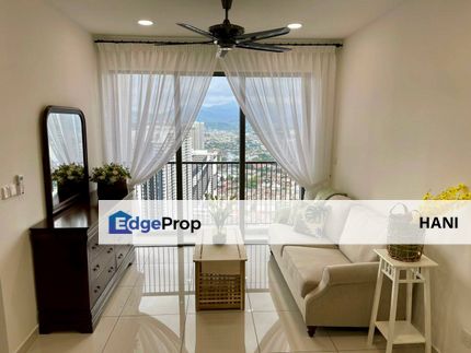 HIGH FLOOR 45 | Fully Furnished 2R2B | 650 sqft | Kenwingston Platz KL North — Tenanted, Freehold, Kuala Lumpur, Setapak