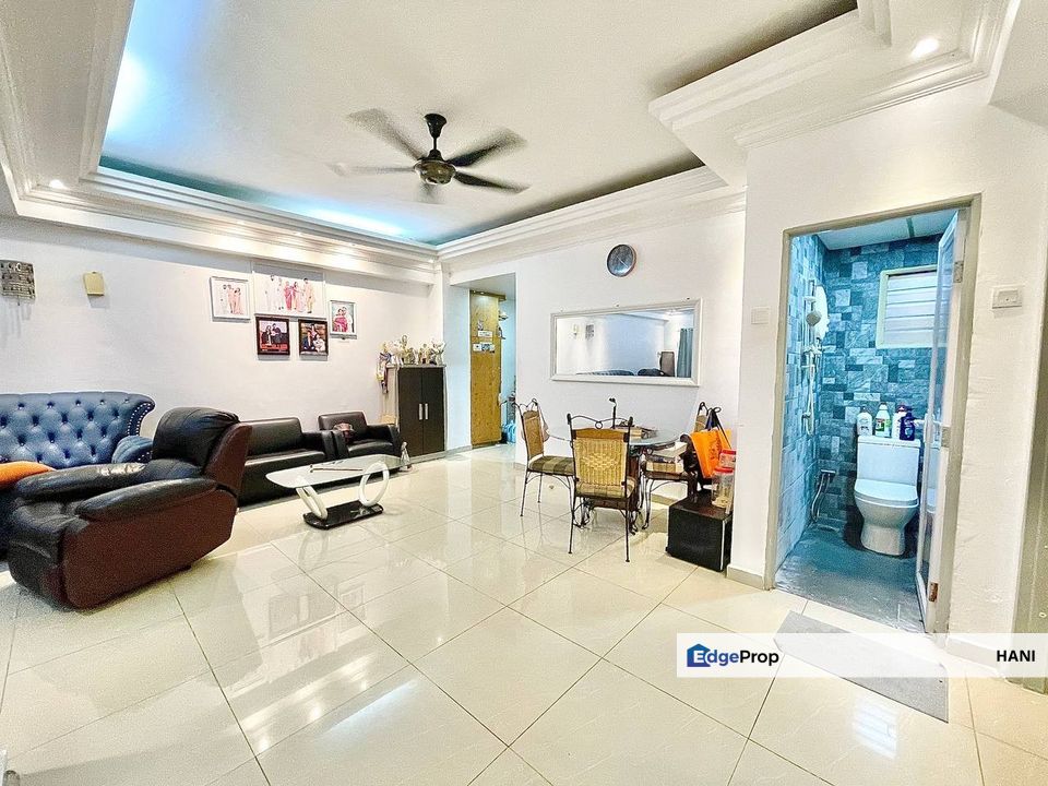 Renovated Corner Apartment @ Prima Saujana, Wangsa Permai KL | 3R2B | Balcony |  RM285K, Kuala Lumpur, Kepong