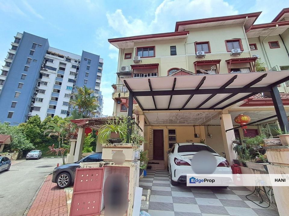 END LOT | FACING OPEN — Townhouse Upper Unit Villa Laman Tasik, Bandar Sri Permaisuri Cheras | 2,836 Sqft | 4R4B ., Kuala Lumpur, Cheras