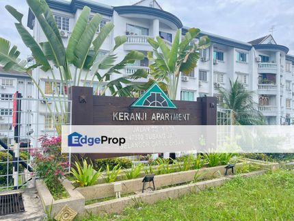 Freehold Keranji Apartment SS19 Subang Jaya Well maintain, Selangor, Subang Jaya