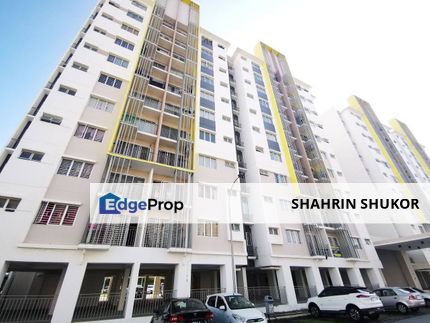 Partially Furnished Seri Pinang Apartment Setia Alam FOR SALE, Selangor, Shah Alam