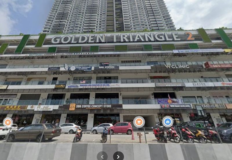 Golden Triangle 2 Bayan Lepas Shop office for rent First Floor
