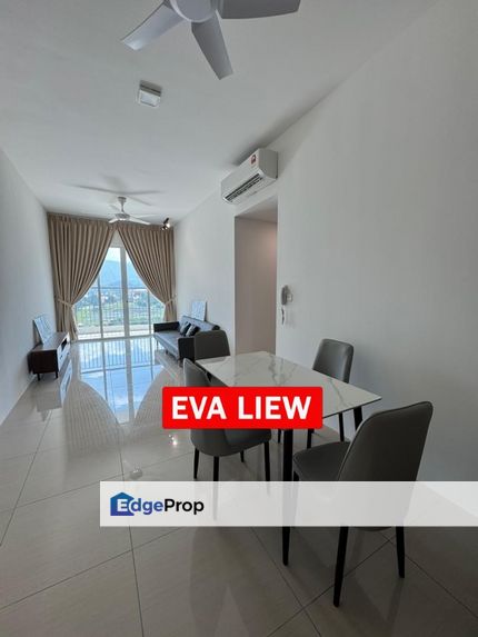 Zen6 Condo Gelugor Furnished & Renovated City view 2 Car Park Qb mall, Penang, Gelugor