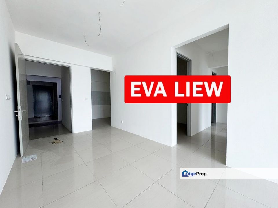The Zen Bayan Lepas Bare unit High Floor City View Queensbay Mall area, Penang, Bayan Lepas