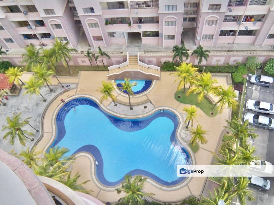 CORNER UNIT Desa Saujana Apartment Taman Sungai Besi Indah Seri Kembangan FOR SALE, Selangor, Seri Kembangan