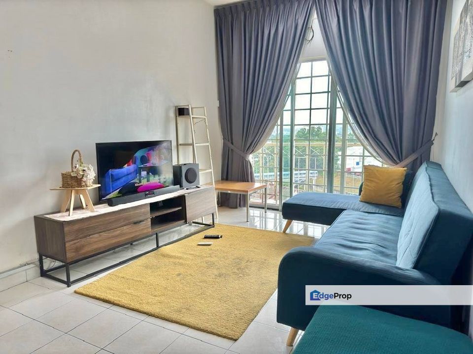 FULLY FURNISHED Juta Mines Condo Taman Sri Timah Balakong FOR SALE, Selangor, Seri Kembangan
