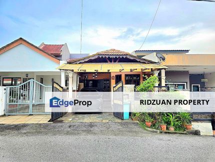 Fully Extended Single Storey Terrace + Attic Taman Setapak Indah, KL FOR SALE , Kuala Lumpur, Setapak