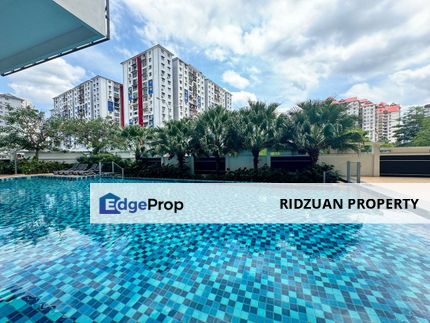Freehold Nice Unit Berlian Residency Jalan Semarak Setapak for Sale, Kuala Lumpur, Setapak
