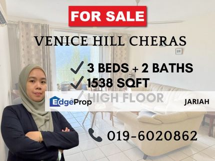 Venice Hill Tower 5 Cheras Selangor Big Unit For Sale, Selangor, Batu 9th Cheras
