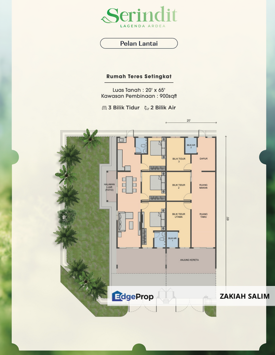 Teres Mampu Milik Di Bernam Jaya berdekatan UPSI Tanjung Malim, Selangor, Hulu Selangor