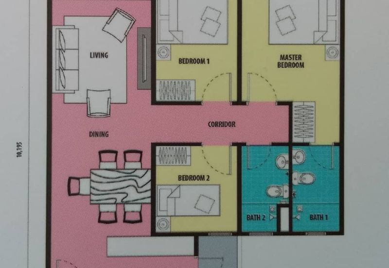 Cheapest Apartment In Puchong Started RM357,200 