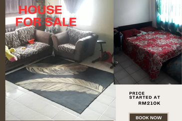 Teres kluster taman Tempua Bestari Hulu Selangor