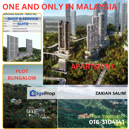 Plot Bungalow In Genting Cooling with Nature, Pahang, Genting Highlands