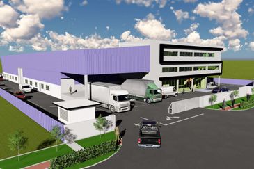 Puncak Alam 3 Storey Newly Built Factory Warehouse at Bandar Puncak Alam Selangor