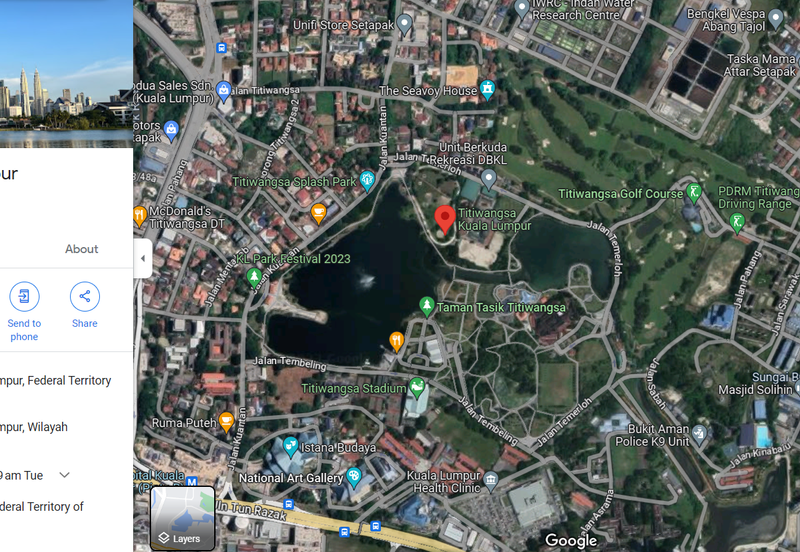 Corner Lot Tiara Titiwangsa Bungalow Land 7900sqft Leasehold Kuala Lumpur