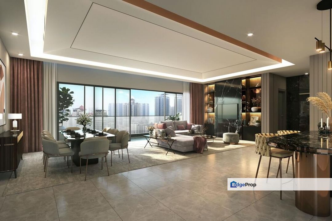 Allevia Mont Kiara 2634sqft High Floor 4+2 Rooms New Unit, Kuala Lumpur, Mont Kiara