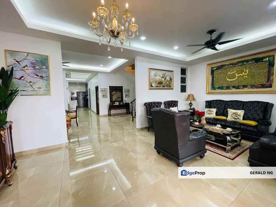  Taman Rowther Taman Melewar Gombak 3 Storey Semi-D 3200sf Extended Fully Renovated, Kuala Lumpur, Gombak