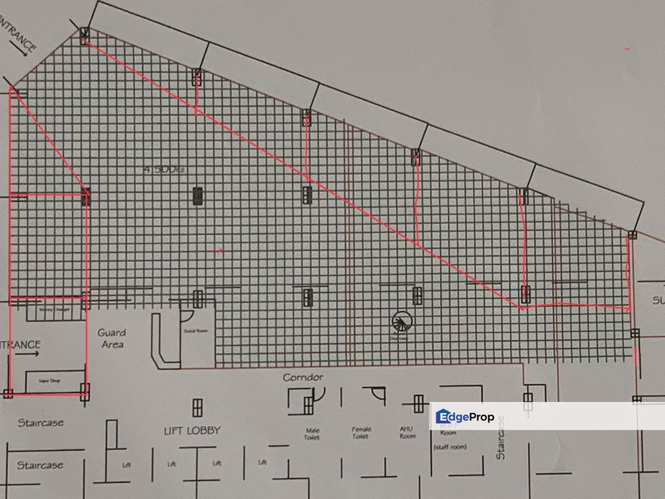 Bukit Bintang Yayasan Selangor Building Ground Floor Retail Lot To Let 700sf, 1200sf, 2000sf Kuala Lumpur, Kuala Lumpur, KL City