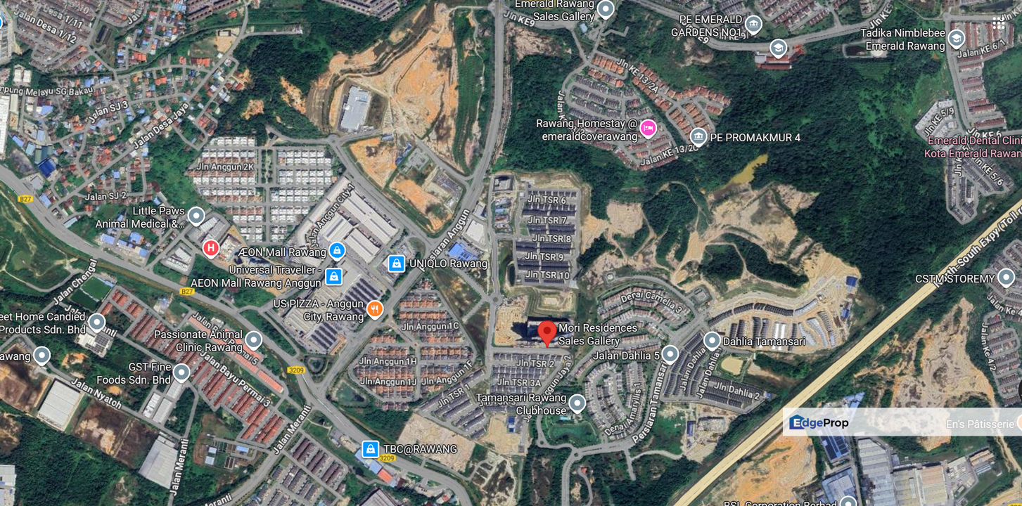 Rawang Jalan Batang Berjuntai Kampung Sungai Bakau 40x60 x5 Adjacent Land for Sale, Selangor, Bandar Country Homes